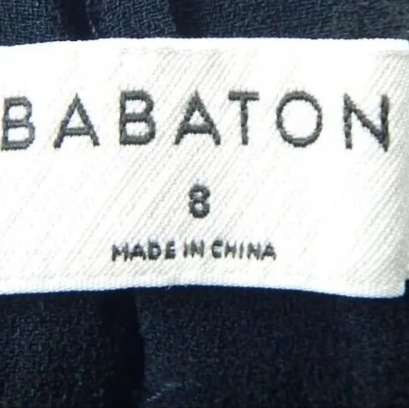 Babaton Aritzia New Cohen Pleated Crop Pants - Picture 4 of 4